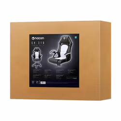 NACON PCCH-310 Siège de jeu universel Siège rembourré Noir, Blanc