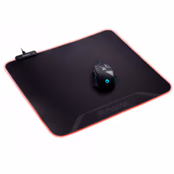 NACON MM-300RGB tapis de souris Tapis de souris de jeu Noir