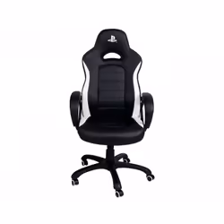 NACON CH-350ESS Siège de jeu universel Siège rembourré Noir, Blanc