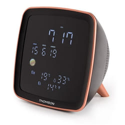 Thomson CT500BT réveille-matin Réveil numérique Noir, Orange