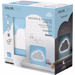 Bigben Connected CBLNEONOCLOUDM enceinte portable Bleu