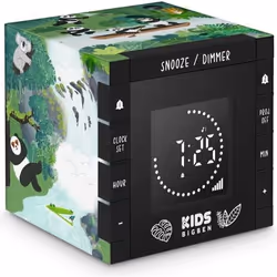 Bigben Interactive R70 – Panda, Horloge, Analogique, FM, LCD, Blanc, 4 chiffres