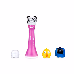 Bigben Interactive AU385762, Microphone de karaoké, Boutons, Sans fil, Bluetooth, USB Type-C, Rose