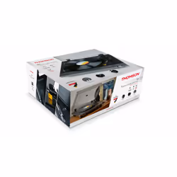 Thomson TT700 Tourne-disque entraîné par courroie Noir, Transparent Automatique