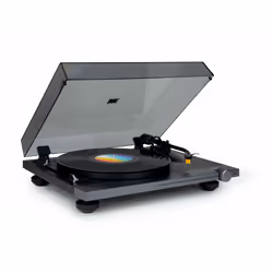 Thomson TT700 Tourne-disque entraîné par courroie Noir, Transparent Automatique - Vue supplémentaire 8