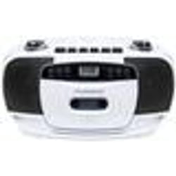 Lecteur radio cassette et CD portable - THOMSON - RK201CD - Blanc
