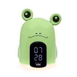 Bigben Interactive RKIDSFROG réveille-matin Réveil numérique Vert