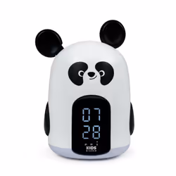 Bigben Interactive RKIDSPANDA réveille-matin Réveil numérique Noir, Blanc