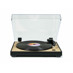 Thomson TT300 platine Tourne-disque entraîné par courroie Noir, Jaune