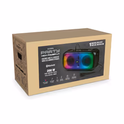 Bigben Interactive PARTYBTHPLH haut-parleur portable et de fête Enceinte portable stéréo Noir 200 W - Vue supplémentaire 4