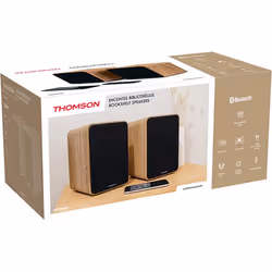 Thomson WS602DUO haut-parleur 1-voie Bois Avec fil 30 W - Vue supplémentaire 5