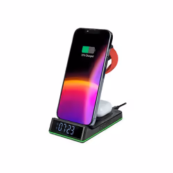 Thomson CL750IA, Réveil numérique, Rectangle, Noir, Intérieure, 12/24h, 10 W