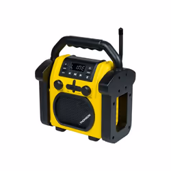 Thomson WKR50BT Radio portable Analogique Noir, Jaune