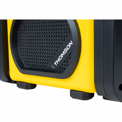 Thomson WKR50BT Radio portable Analogique Noir, Jaune - Vue supplémentaire 5
