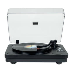 Thomson - Platine vinyle Bluetooth TT650BT - Enregistrement usb - 2 haut-parleurs - Noir