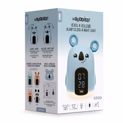 Bigben Interactive RKIDSKOALA réveille-matin Réveil numérique Gris - Vue supplémentaire 4