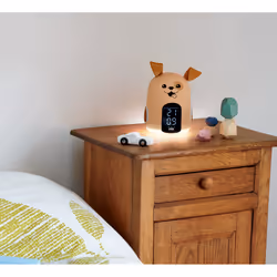 Bigben Interactive RKIDSDOG réveille-matin Réveil numérique Marron - Vue supplémentaire 5