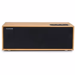 Voici une belle enceinte Bluetooth avec un caisson en bois dont l'accoustique est idéale. Avec ses basses puissantes et ses a ...