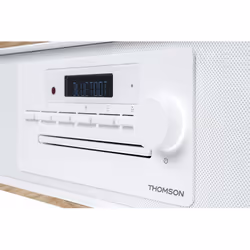 Thomson MIC301IBT ensemble audio pour la maison Système micro audio domestique 10 W Blanc, Bois - Vue supplémentaire 4