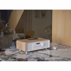 Thomson MIC301IBT ensemble audio pour la maison Système micro audio domestique 10 W Blanc, Bois - Vue supplémentaire 7