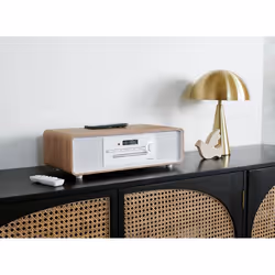 Thomson MIC301IBT ensemble audio pour la maison Système micro audio domestique 10 W Blanc, Bois - Vue supplémentaire 8
