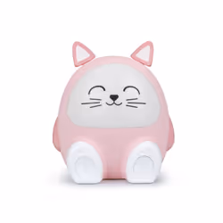 Bigben Interactive BTKIDSCAT, Réveil numérique, Rose, Batterie, Lithium-Ion (Li-Ion), 8 h, 4 h
