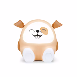 Bigben Interactive BTKIDSDOG réveille-matin Réveil numérique Beige, Marron