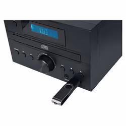 Thomson MIC122BT Système micro audio domestique 10 W Noir, Argent - Vue supplémentaire 5