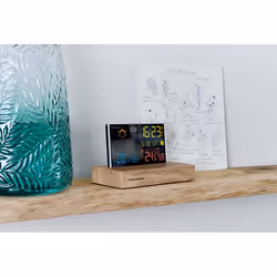 Thomson CT610 station météo numérique Bois LCD AC/Batterie