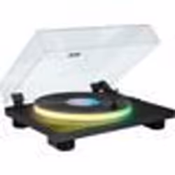 Tourne-disques BIGBEN INTERACTIVE PARTYBTTDLIGHT - Plateau lumineux - Entraînement par courroie - Bluetooth - Effets lumineux