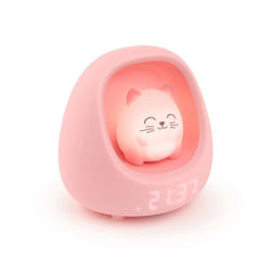 Réveil enfant - BIGBEN - NEST - Veilleuse apaisante - Mélodies enfantines - Design cocon