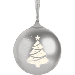 Enceinte bluetooth - BIGBEN - Format Boule de Noël - Argent