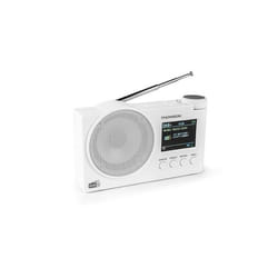 Radio DAB et enceinte Bluetooth - THOMSON - RT400DABBTWH - DAB+/FM - Bluetooth - Batterie 1500mAh/USB-C