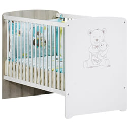 Les Tendances - Lit bébé Teddy 120x60cm babyprice - color