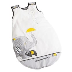 Gigoteuse dété - babyfan - 0-4 mois - Blanc - Mixte - 2 x 42 x 70 cm