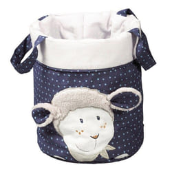 Corbeilles gigogne - Merlin - Lot de 3 - 100% coton - Bleu - Pour bébé
