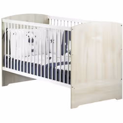 Lit Bébé evolutif 140x70 - Little Big Bed - Hêtre cendré - Collection Smile Little Big Bed 140x70 transformable en lit Junior ...