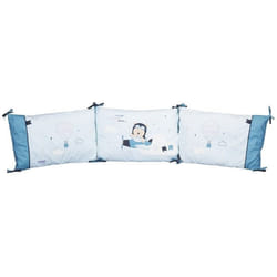 Tour de lit - SAUTHON - LAZARE - Bleu - Coton - 120x60 ou 140x70