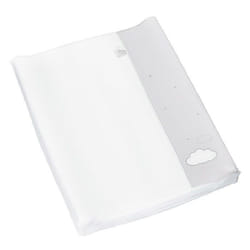 Matelas à langer en coton - Lily Grey - Petit modèle - Déhoussable - 68x52 cm