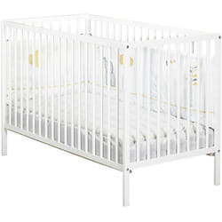 Les Tendances - Lit bébé First blanc 120x60cm babyprice - color