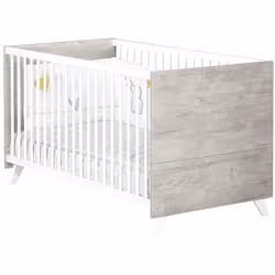 Les Tendances - Lit évolutif Scandi gris 140x70cm babyprice - color