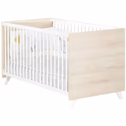 Lit bébé évolutif 140x70 - Little Big Bed SCANDI NATUREL Dans un style simple et moderne, vous allez adorer le lit little big ...