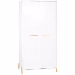 Les Tendances - Armoire Joy naturel 2 portes babyprice - color