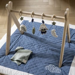Arche déveil bois avec 4 jouets - PETIT NUAGE