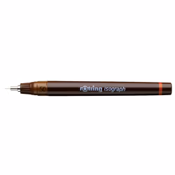 Rotring Isograph 0.2/0.3/0.5 Stylos à encre gel avec bouchon Noir 4 pièce(s) - Vue supplémentaire 4