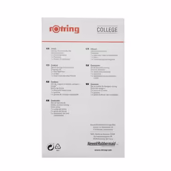 Rotring Isograph Set Boîte en papier