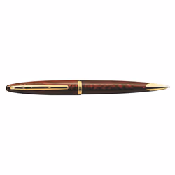 Waterman Carène, Clip, Stylo à bille rétractable par rotation, Bleu, Moyen