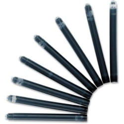 Waterman S0712991 recharge pour stylos Noir 8 pièce(s)