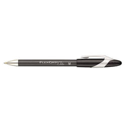Papermate Ballpen PM Flexgrip Elite, Black, 12 Noir Stylo à bille rétractable avec clip Bold 12 pièce(s)