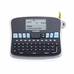 DYMO LabelManager 360D, QWERTY, D1, Transfert thermique, 180 x 180 DPI, 12 mm/sec, Avec fil